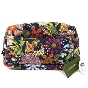 Vera Bradley Star Wars Cosmetic Makeup Bag Case Power Force Floral EXACT NWT ‘25